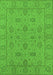 Oriental Green Traditional Rug, urb976grn