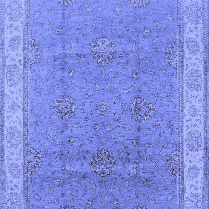 Oriental Blue Traditional Rug, urb977blu