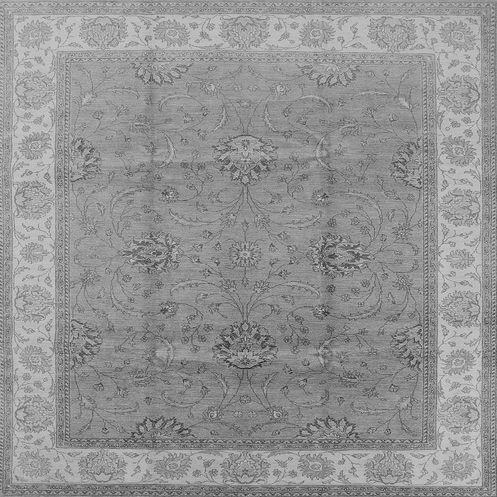 Square Oriental Gray Traditional Rug, urb977gry