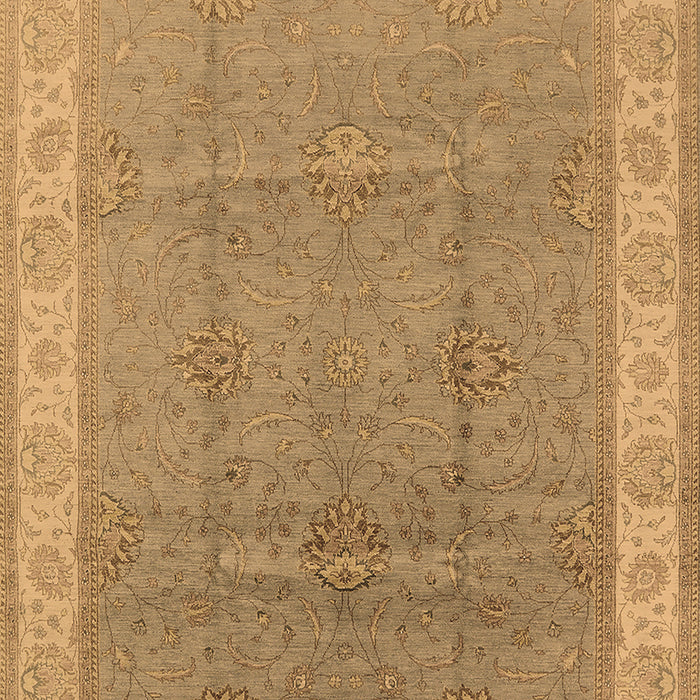Oriental Brown Traditional Rug, urb977brn