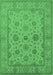 Oriental Emerald Green Traditional Rug, urb978emgrn