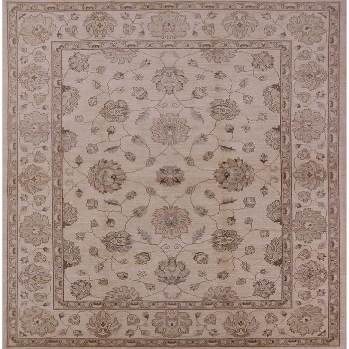 Square Machine Washable Industrial Modern Dark Almond Brown Rug, wshurb978