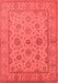 Oriental Red Traditional Area Rugs