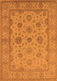 Oriental Orange Traditional Rug, urb978org