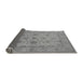Sideview of Oriental Gray Traditional Rug, urb978gry
