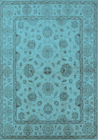 Oriental Light Blue Traditional Rug, urb978lblu