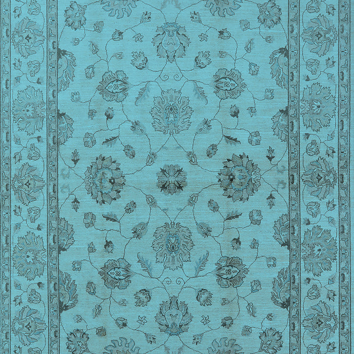 Oriental Light Blue Traditional Rug, urb978lblu