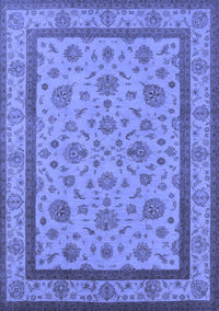 Oriental Blue Traditional Rug, urb979blu