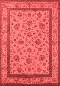 Oriental Red Traditional Rug, urb979red