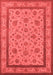 Oriental Red Traditional Area Rugs