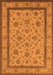 Machine Washable Oriental Orange Traditional Area Rugs, wshurb979org