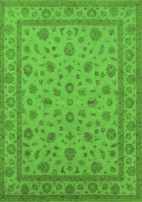 Oriental Green Traditional Rug, urb980grn