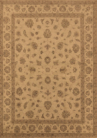 Oriental Brown Traditional Rug, urb980brn