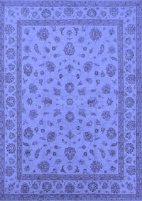 Oriental Blue Traditional Rug, urb980blu