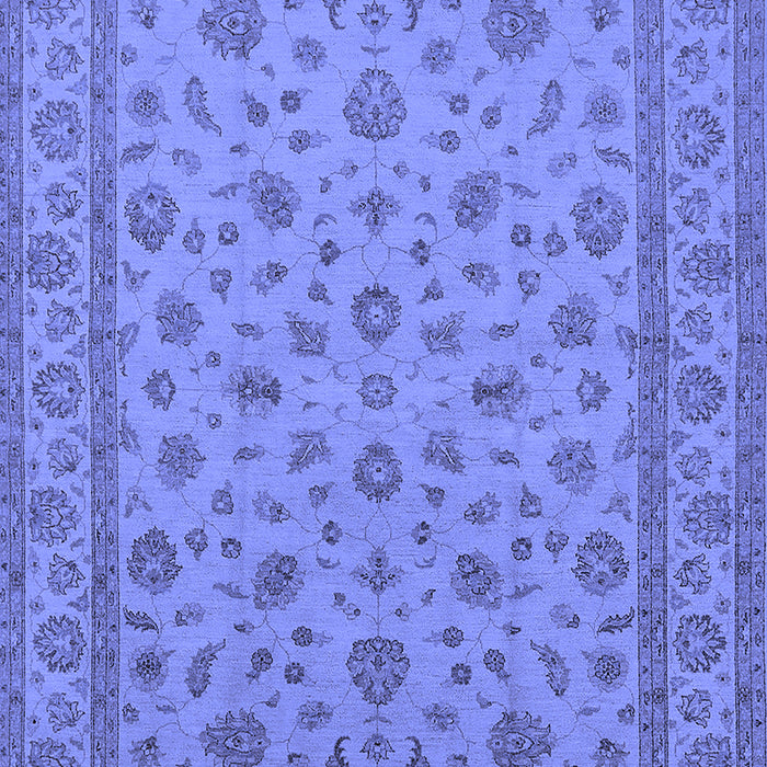 Oriental Blue Traditional Rug, urb980blu