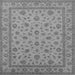 Square Oriental Gray Traditional Rug, urb980gry
