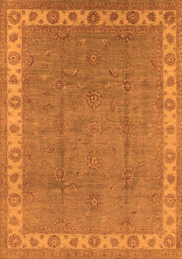 Oriental Orange Traditional Rug, urb981org