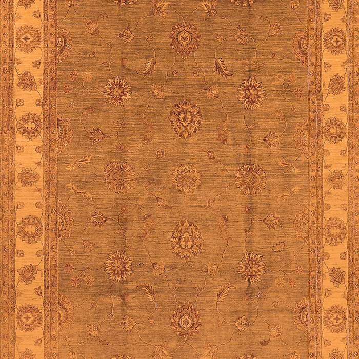 Oriental Orange Traditional Rug, urb981org