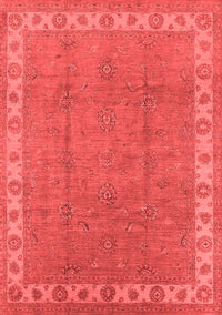 Oriental Red Traditional Rug, urb981red