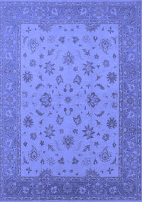 Oriental Blue Traditional Rug, urb982blu