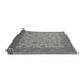 Sideview of Oriental Gray Traditional Rug, urb982gry