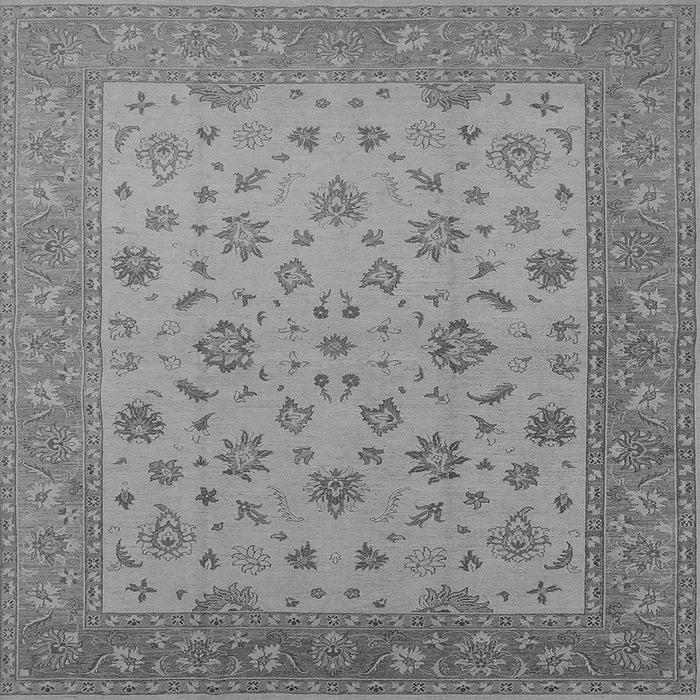 Square Oriental Gray Traditional Rug, urb982gry
