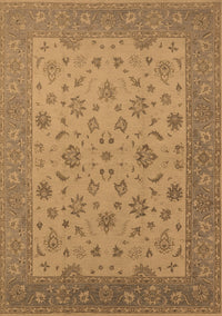 Oriental Brown Traditional Rug, urb982brn