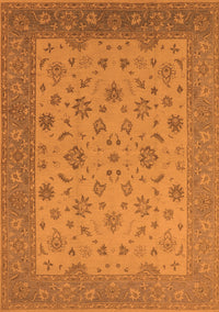 Oriental Orange Traditional Rug, urb982org