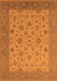 Oriental Orange Traditional Rug, urb982org