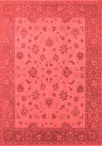 Oriental Red Traditional Rug, urb982red