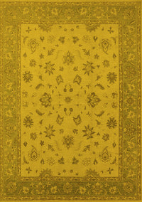 Oriental Yellow Traditional Rug, urb982yw