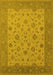 Oriental Yellow Traditional Rug, urb982yw