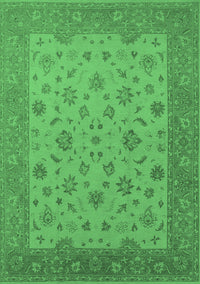 Oriental Emerald Green Traditional Rug, urb982emgrn