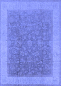 Oriental Blue Traditional Rug, urb983blu