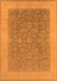 Oriental Orange Traditional Rug, urb983org