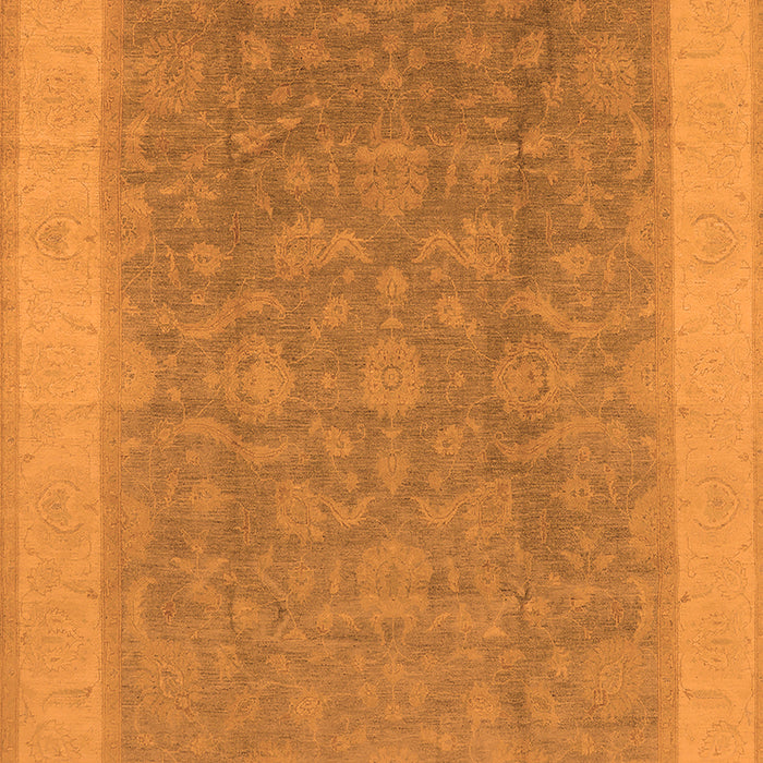 Oriental Orange Traditional Rug, urb983org