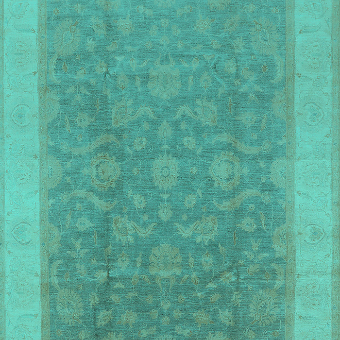 Oriental Turquoise Traditional Rug, urb983turq