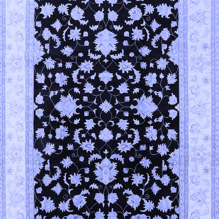 Oriental Blue Traditional Rug, urb984blu