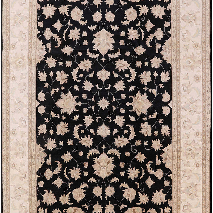 Mid-Century Modern Deep Peach Orange Oriental Rug, urb984