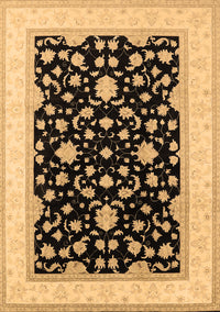 Oriental Brown Traditional Rug, urb984brn