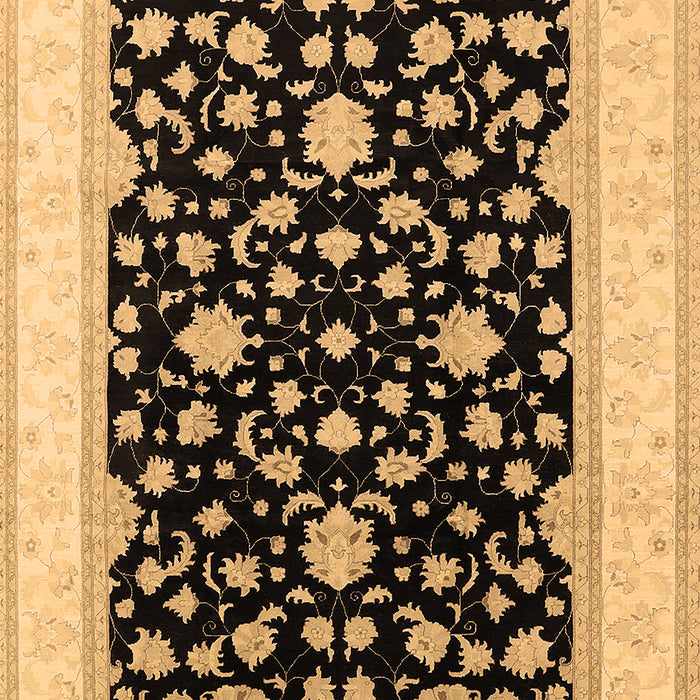 Oriental Brown Traditional Rug, urb984brn