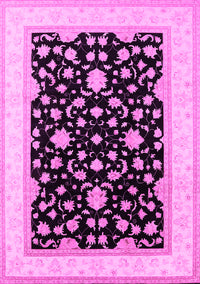 Oriental Pink Traditional Rug, urb984pnk