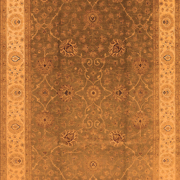 Oriental Orange Traditional Rug, urb985org