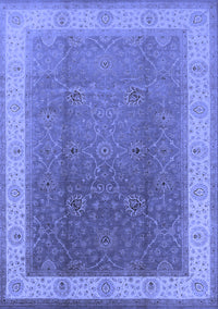 Oriental Blue Traditional Rug, urb985blu