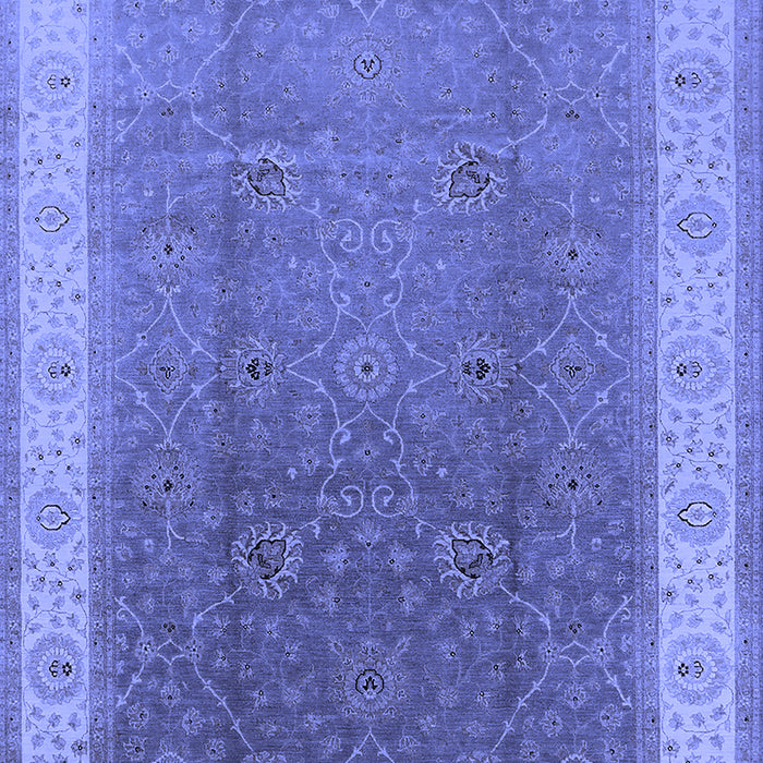 Oriental Blue Traditional Rug, urb985blu