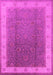 Oriental Pink Traditional Rug, urb985pnk