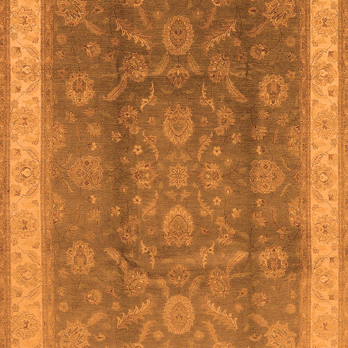 Oriental Orange Traditional Rug, urb986org