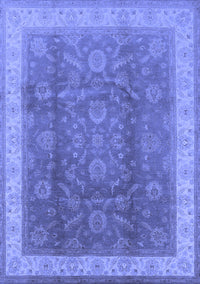 Oriental Blue Traditional Rug, urb986blu