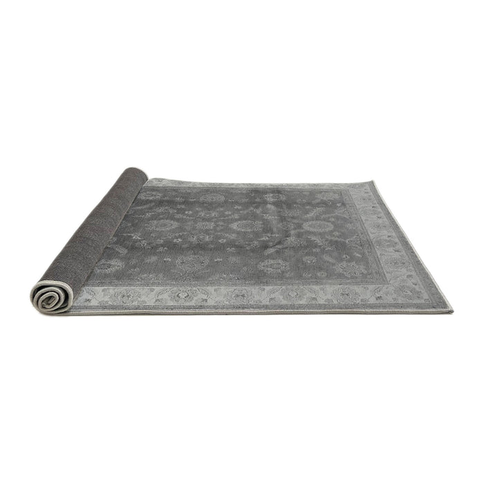 Sideview of Oriental Gray Traditional Rug, urb986gry