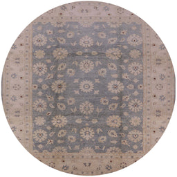 Round Machine Washable Industrial Modern Rose Dust Purple Rug, wshurb987